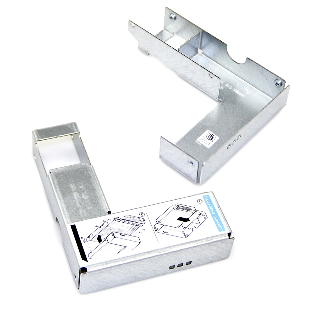 HDD Adapter Converter 09W8C4 9W8C4 2.5" To 3.5" Y004G For F238F KG1CH R710 R720 R730 Server Hard Drive Tray Caddy SSD Bracket