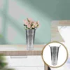 2 Pcs Milk Jug Retro Tin Barrel Vase Metal Vases for Flowers Flowerpot Bucket Centerpieces Buckets Galvanized 5