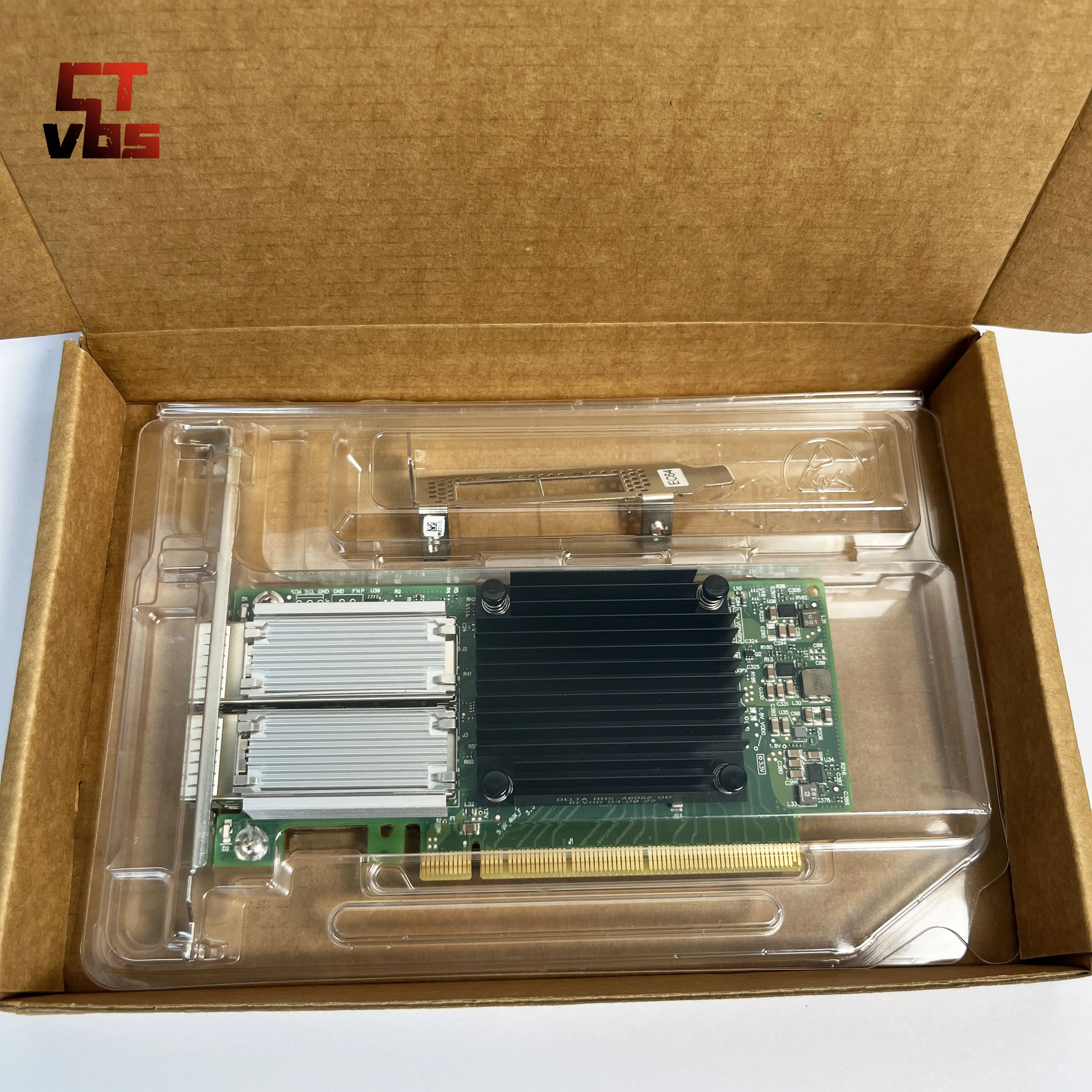 CX516A 멜란록스 MCX516A-CCAT ConnectX ® -5 EN 100GbE 듀얼 포트 QSFP28 PCIe3.0 x 16 브래킷 모두 네트워크 인터페이스 카드