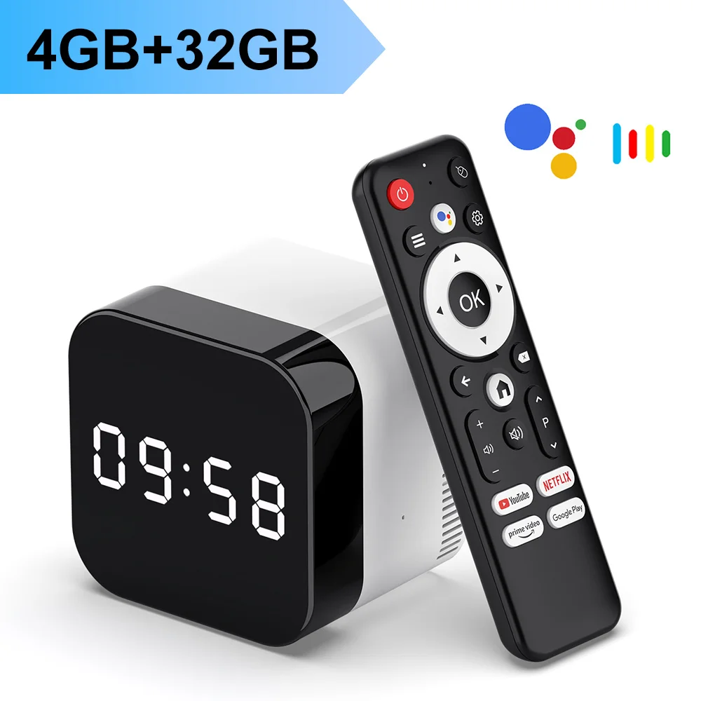 مشغل الوسائط أندرويد 14.0 H96 MAX TV Box أندرويد 1...