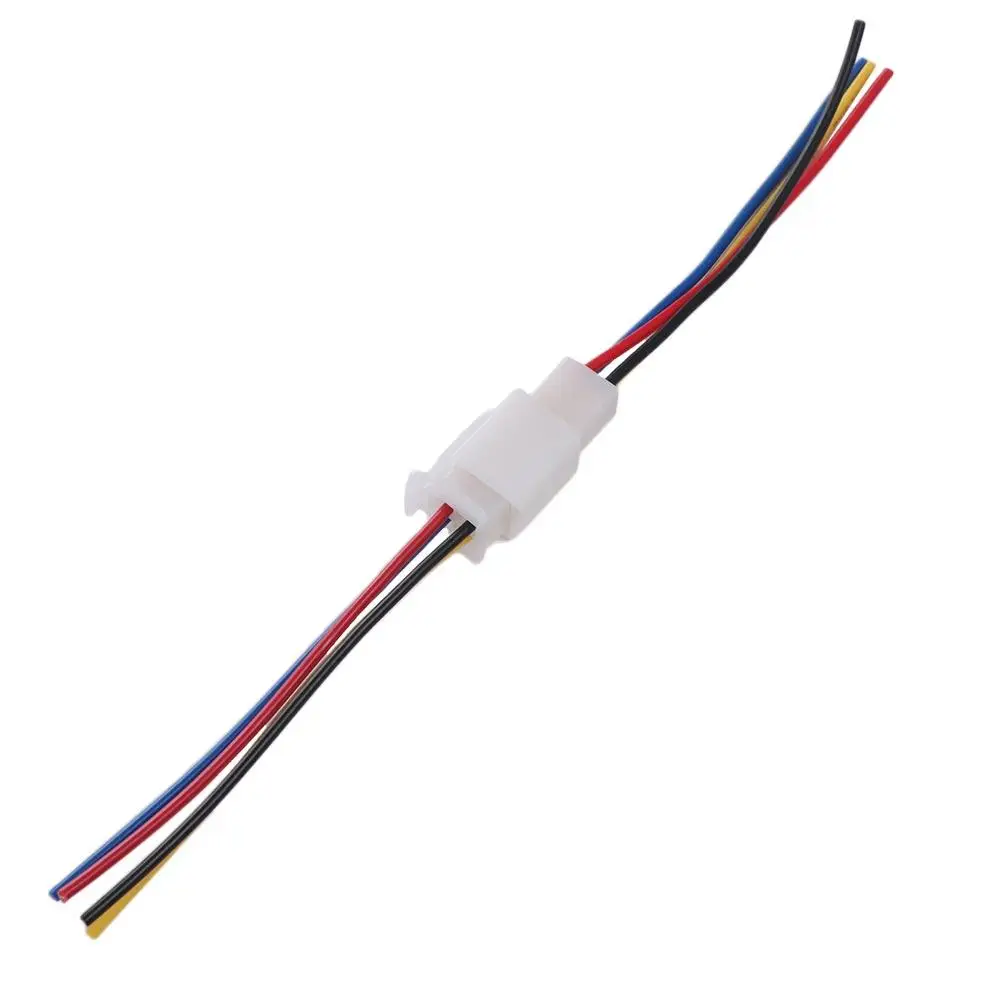 1 Satz 2,8mm 2/3/4/Pin Kfz-Schnell anschluss Elektrischer Kabelst ecker Stecker Buchse Klemmenst ecker Kits Motorrad – Detail 4