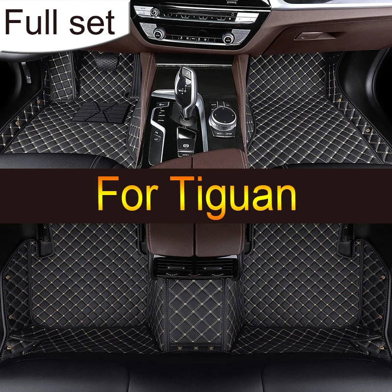 

Автомобильные коврики для Tiguan 2019 2018 2017, коврики, аксессуары для салона, водонепроницаемые автозапчасти, товары для Volkswagen VW