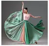 720 Degree Women Classical Modern Dance Training Skirt Elegant Ethnic Double Chiffon Performance Swing Skirt Wrap Ethereal Skirt 3