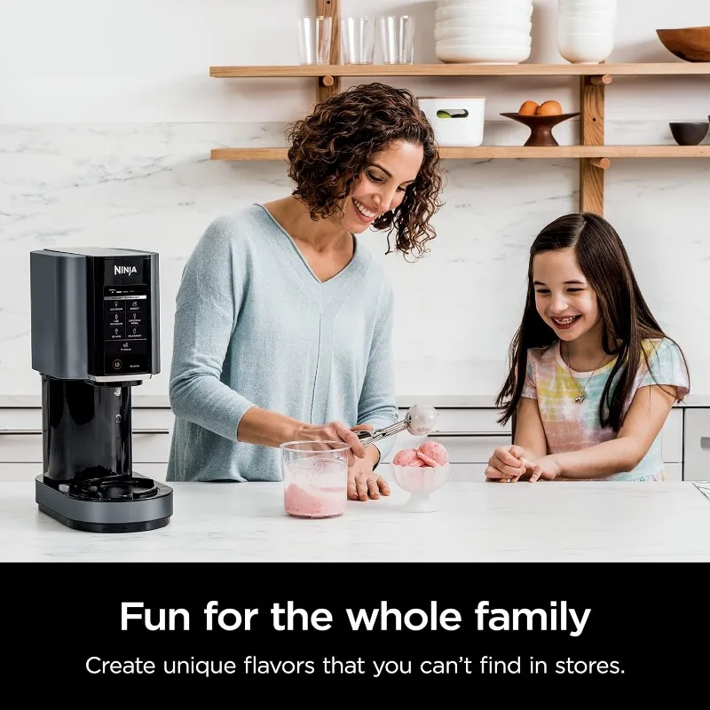 Ninja NC299AMZ CREAMi Ice Cream Maker, for Gelato, Mix-ins, Milkshakes, Sorbet, Smoothie Bowls & More, 7 One-Touch Programs 5