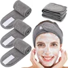 Headbands For Hair Woman Adjustable Wide Hair bands Yoga Spa Bath Shower Headband Wash Face Cosmetic Ladies Make Up Accessories 2