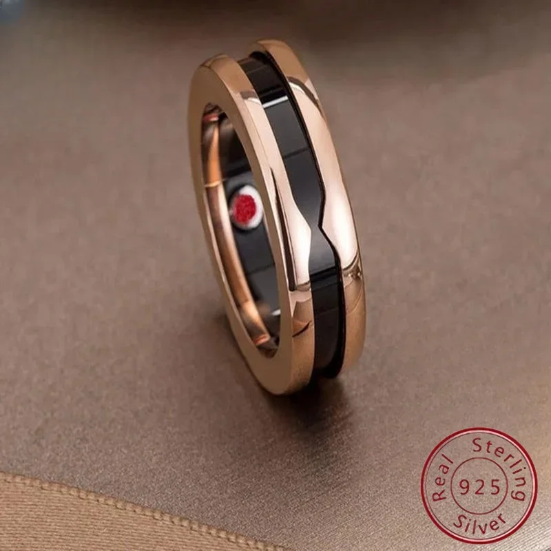 

Brilliant 2024 New Product Release, Beautiful 925 Silver Jewelry Ring Interpretation of Eternal and Immortal Luxury Style