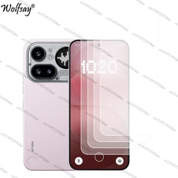 Premium Clear Glass Screen Protector for Enhanced Camera Lens and Display Protection (4 Front Glass)