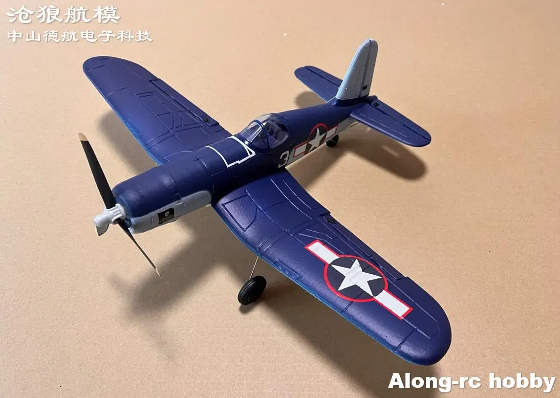 Volantexrc 761-08 F4U Corsair Fighter 400mm WingSpan 2.4G Remote Control Aircraft RTF One Stunt With Xpilot Stabilization System 2