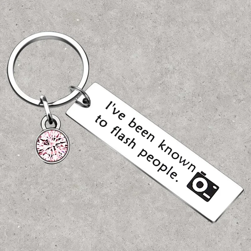 

Hot Photographer Keychain I Flash People Gift Key Rings Videographer Lover Gift Photo Club Gift