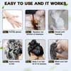 500ml Natural Herbal Hair Dye Shampoo 3 in 1 Change Hair Color Gray Hair to Dark Brown Black Deep Nourishing Fashion Hair Care 6