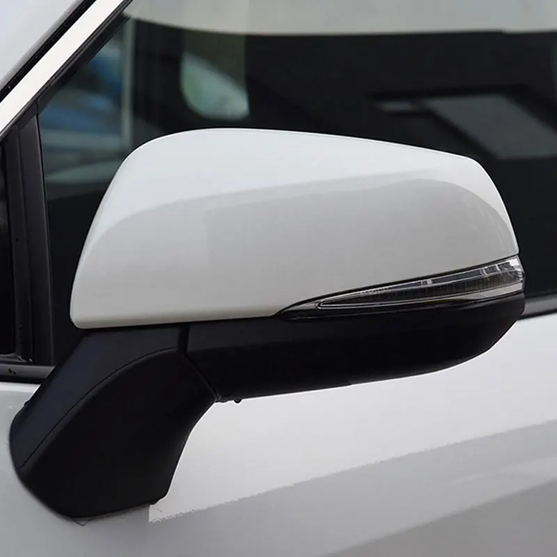 Coprispecchietto Retrovisore Destro Bianco Perla Per Toyota RAV4 2020-2021 - Coperchio Alloggiamento Laterale - Ricambio In Plastica, Misura Originale - 4
