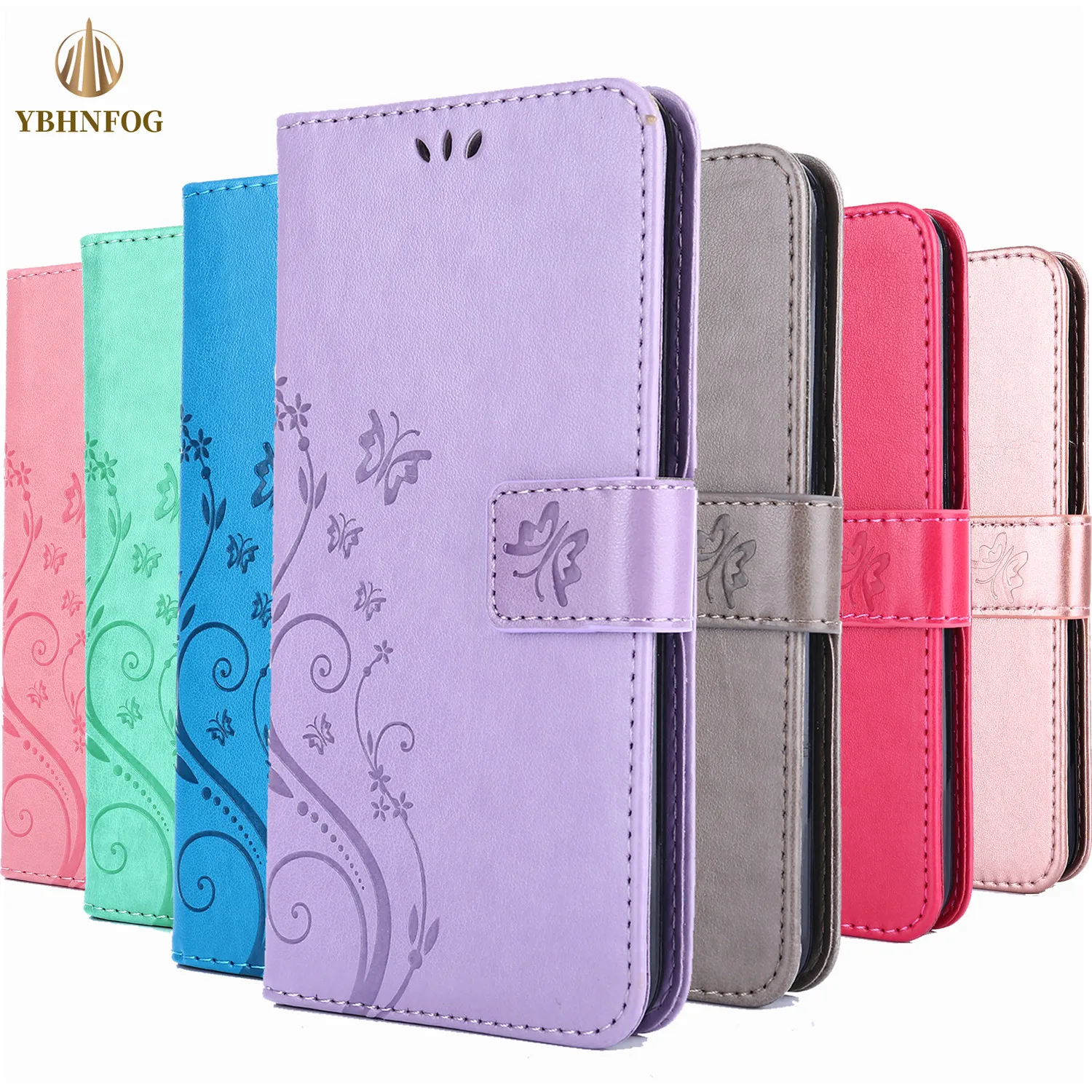 S8 S9 Plus S10 S20 FE S21 S22 Ultra S7 Edge Leather Wallet Cover For Samsung Galaxy A32 A42 A52S A72 A12 Holder Flip Stand Case
