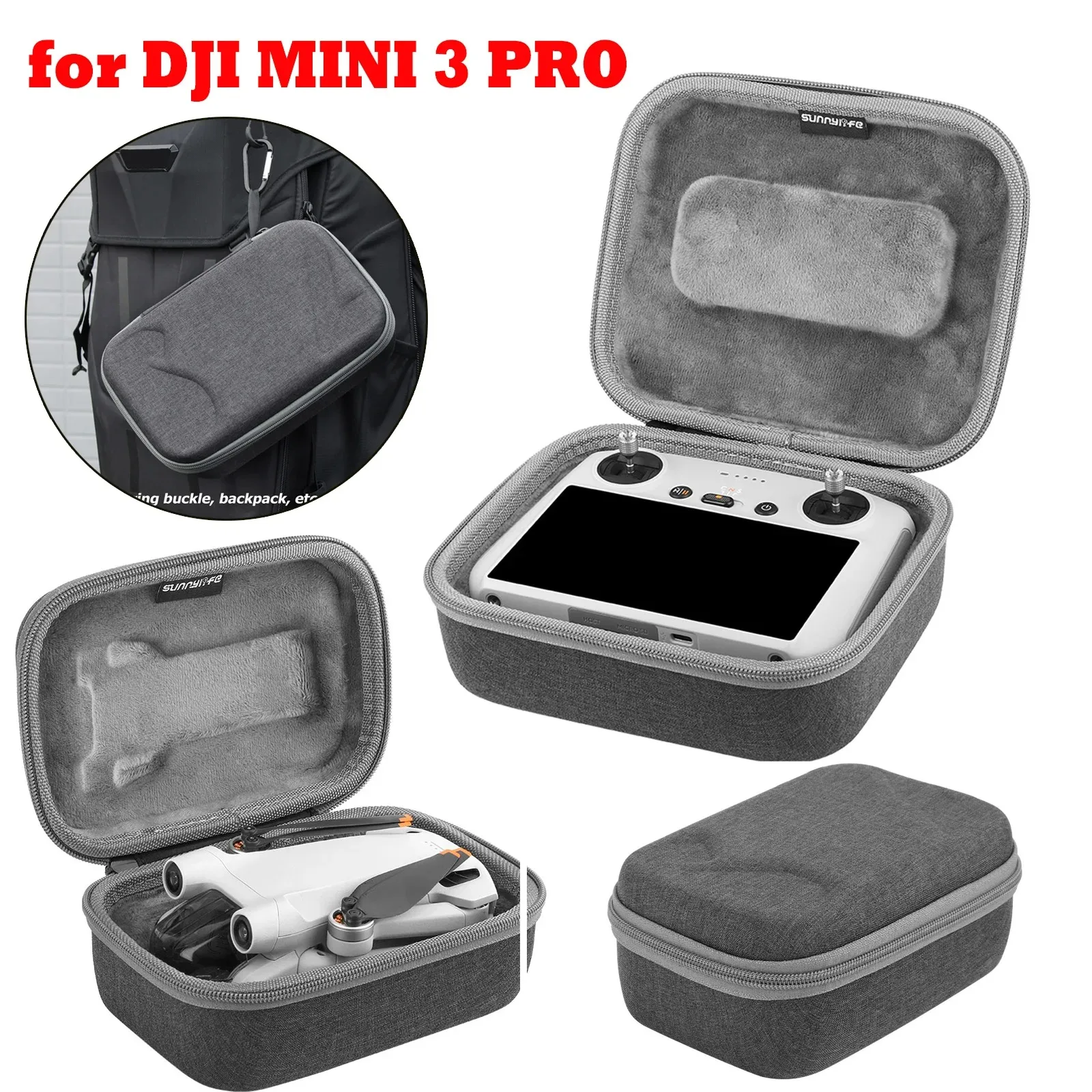 Drone Accessories Drone Storage Bag DJI Case Drone Case Portable Carrying Case For DJI Mini 3 Pro Storage Bag Remote Controller Battery Drone Body Handbag for DJI Mini 3 Pro Accessory