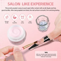 Coscelia Nail Starter Kit with 30ML Acrylic Liquid 3PCS Acrylic Powder for Quick Building Gel Polish Poly Nail Gel Extension 2
