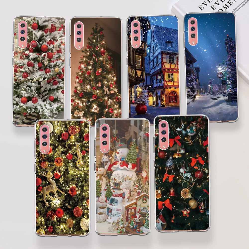 Custodia Per Albero Di Natale Per Samsung Galaxy A7 A70S A40 A30S A20 A50S A10 A20S A10S A20E A6 A8 Plus A9 2018 Cover Morbida Per Telefono In Tpu