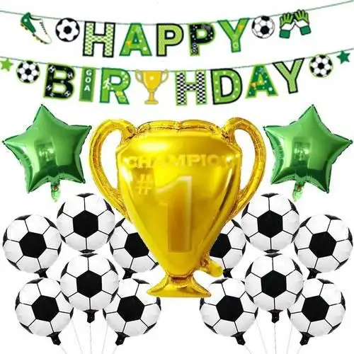 CR7 Themen-Geburtstagsdekorationen Popcorn-Box Geschenktüte Tortendekoration Banner Wimpel Fußball-Party-Zubehör Tischgeschirr Becher Servietten Teller für Kinder – Detail 7