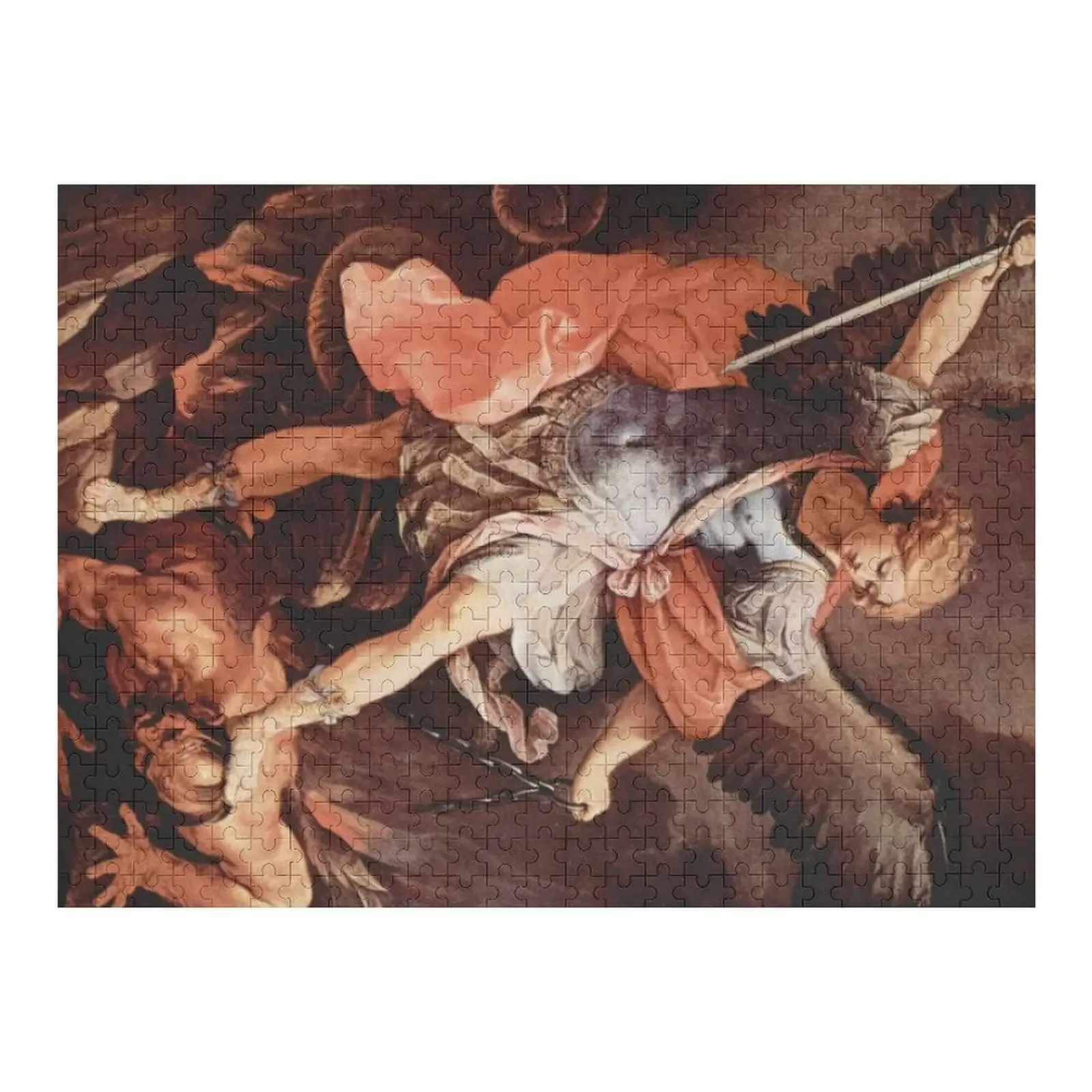 

St Michael the Archangel (San Miguel Arcangel ) Guido Reni Jigsaw Puzzle Wooden Animal Customizeds For Kids Puzzle