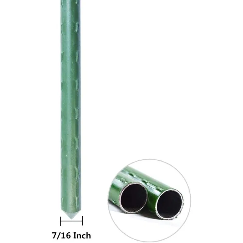 WAENLIR Garden Stakes 72 inch 6ft Sturdy Plant Sticks/Support, Tomato Stakes, Pack of 25
