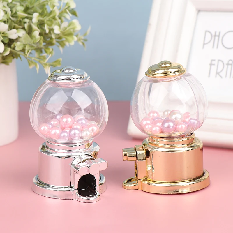 Sweets Mini Candy Machine Bubble Toy Dispenser Coin Bank Kids Gift Toy Decor