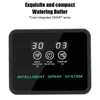 Intelligent Automatic Reptile Fogger Touch Screen Sprinkler Control Electronic Humidifier Timer Mist Rainforest Spray System Set 2