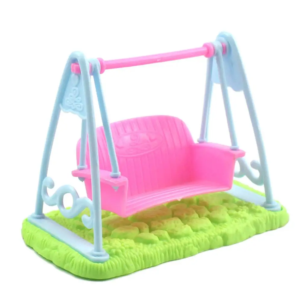 Simulation Swing Toy Home Decor Kids Dolls Accessories Children Random Color 3