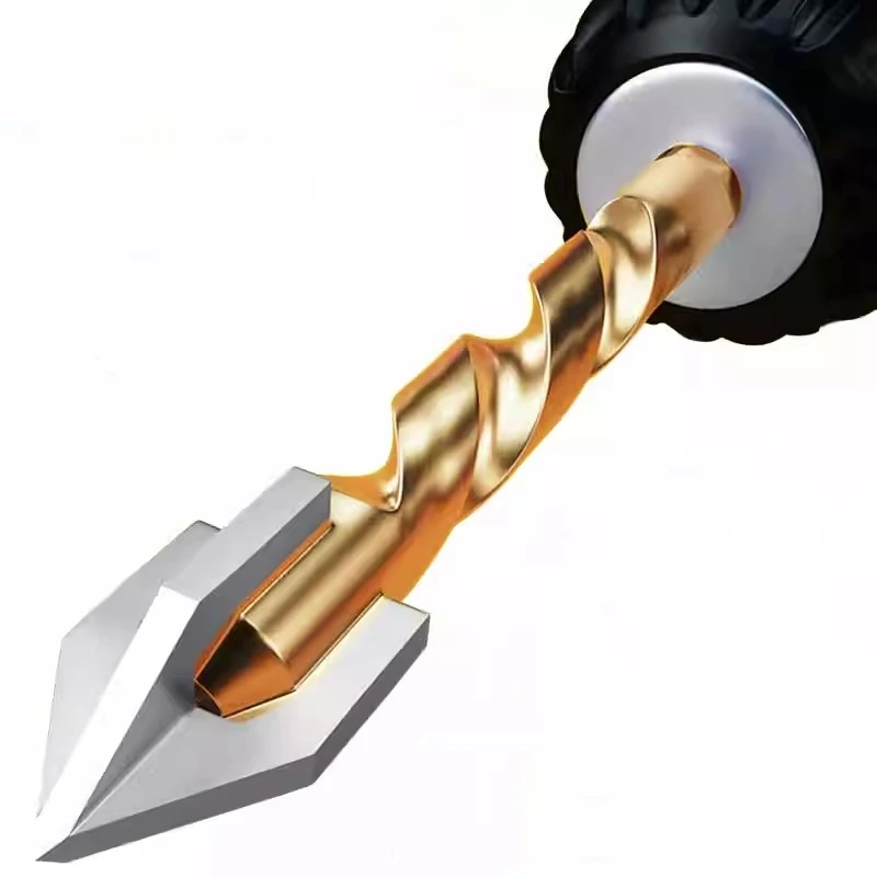 5/6/8/10/12mm Hole Cutter Tile Glass Concrete Opening Drill Bit With Four Edges Perforation Tools