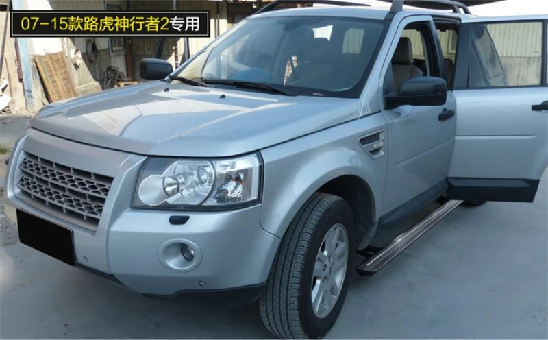 For Land Rover Freelander 2 LR2 2007-2015 Intelligent Electric Automatic Switch Door Control Running Board Side Step Nerf Bar - - Racext 66