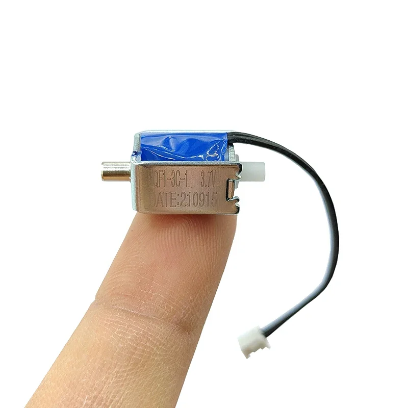 미니 DC 3.7V-5V 2방향 상시 닫힘형 솔레노이드 밸브 마이크로 전기 에어 밸브 DIY 펌프 가스 유량 제어 모니터용