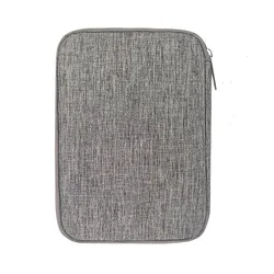 Enhanced Travel Cable Organizer: Multi - Pocket Electronic Accessories Pouch - 1pc (Dark Gray)