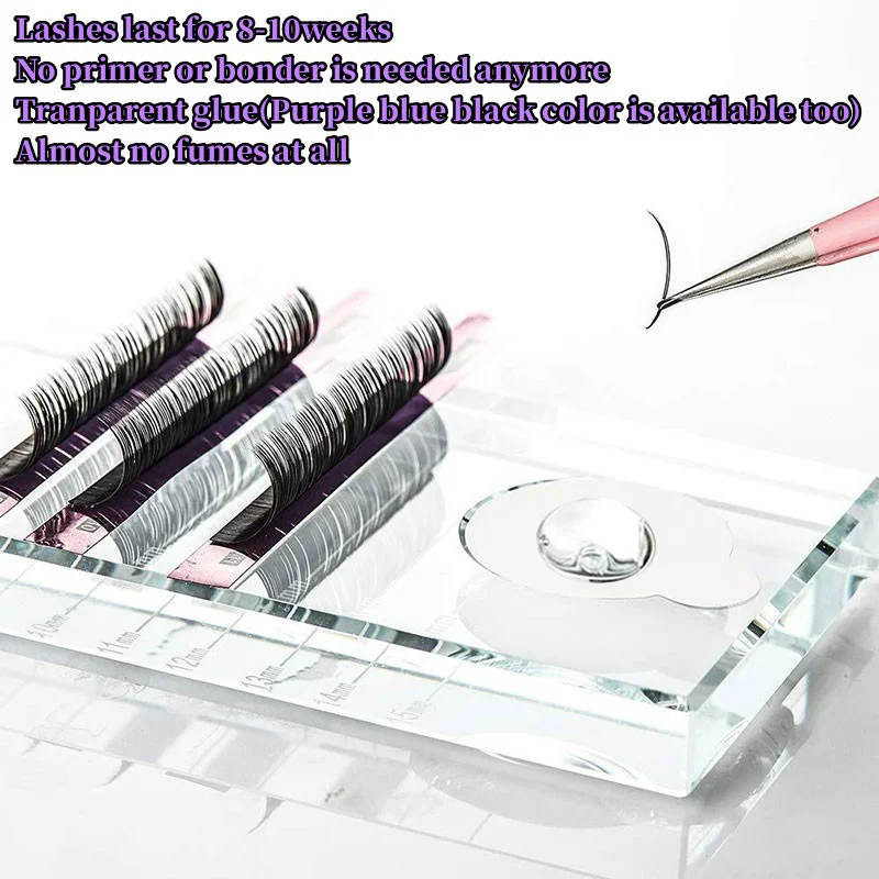 UV-Wimpernkleber, 6 ml, künstliche Wimpern, Wimpernverlängerungskleber, lichthärtend, koreanisch, 1S, schnell trocknend, langlebig, professionelles Zubehör – Detail 10