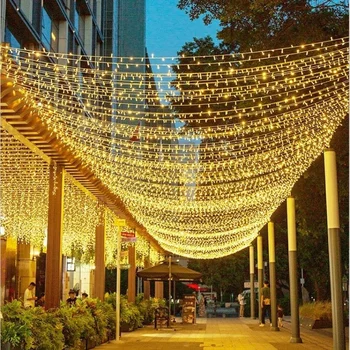Christmas Lights 5M 10M 20M 30M 50M 100M Led String Fairy Light 8 Modes Christmas Lights For Wedding Party Holiday Home Lights