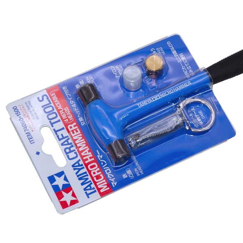 

Tamiya 74060 Model Craft Tools Micro Hammer (4 Replaceable Heads)