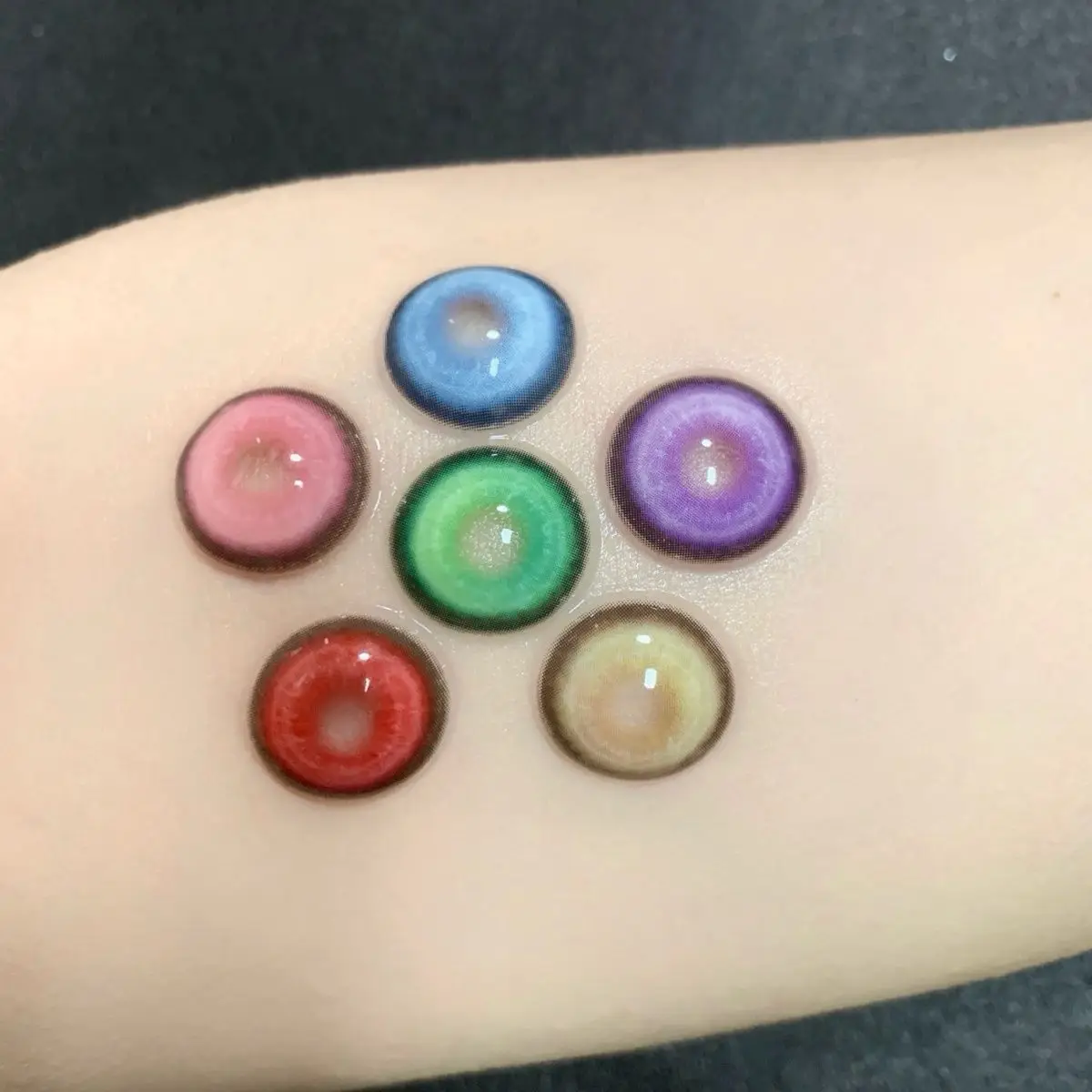 Contact Lenses JeweLens Cosplay Myopia Color Contact Lenses Anime Pupil 1pair 6months