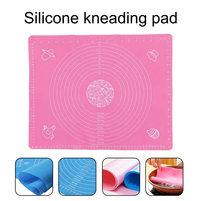 Large Silicone Mat Kitchen Kneading Dough Baking Mat Rolling Liner Pad  Pastry Cake Bakeware Paste Flour Table Kitchen Small Tool - AliExpress