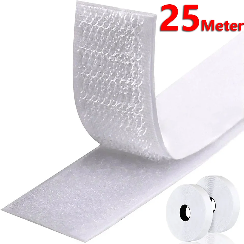 Versatile Adhesive Hook and Loop Tape for Creative DIY and Organization
