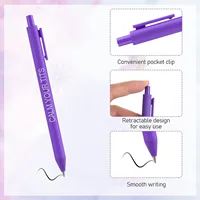 Colorful Pens Custom Names Text Retractable Ballpoint Pens Personalized Pens Laser-Engraved Logos Office & School Supplies Gift 6