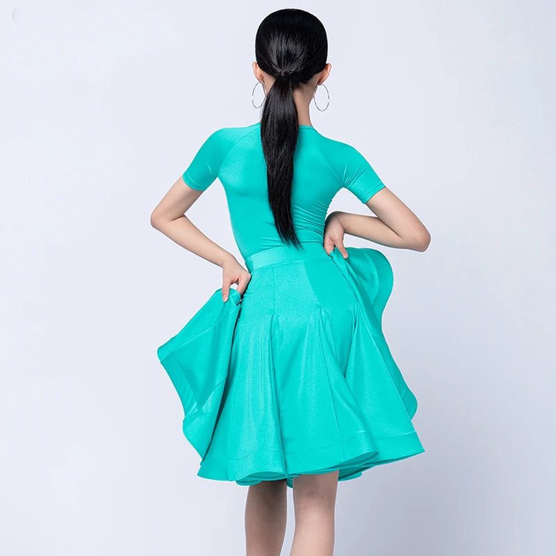 Custom Colors Girls Latin Dance Dress Chidren'S Latin Dance