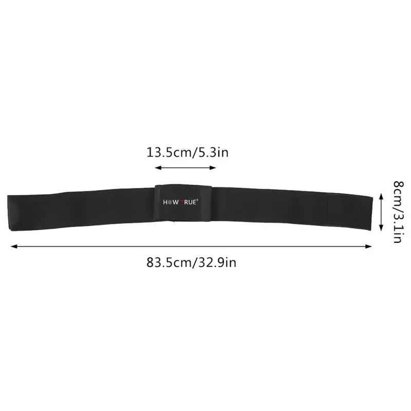 【CPI】1Pc 골프 스윙 트레이닝 암 밴드 골프 손 자세 교정기 골프 스윙 스트랩 초보자를 위한 블랙 나일론 탄성 트레이닝 벨트