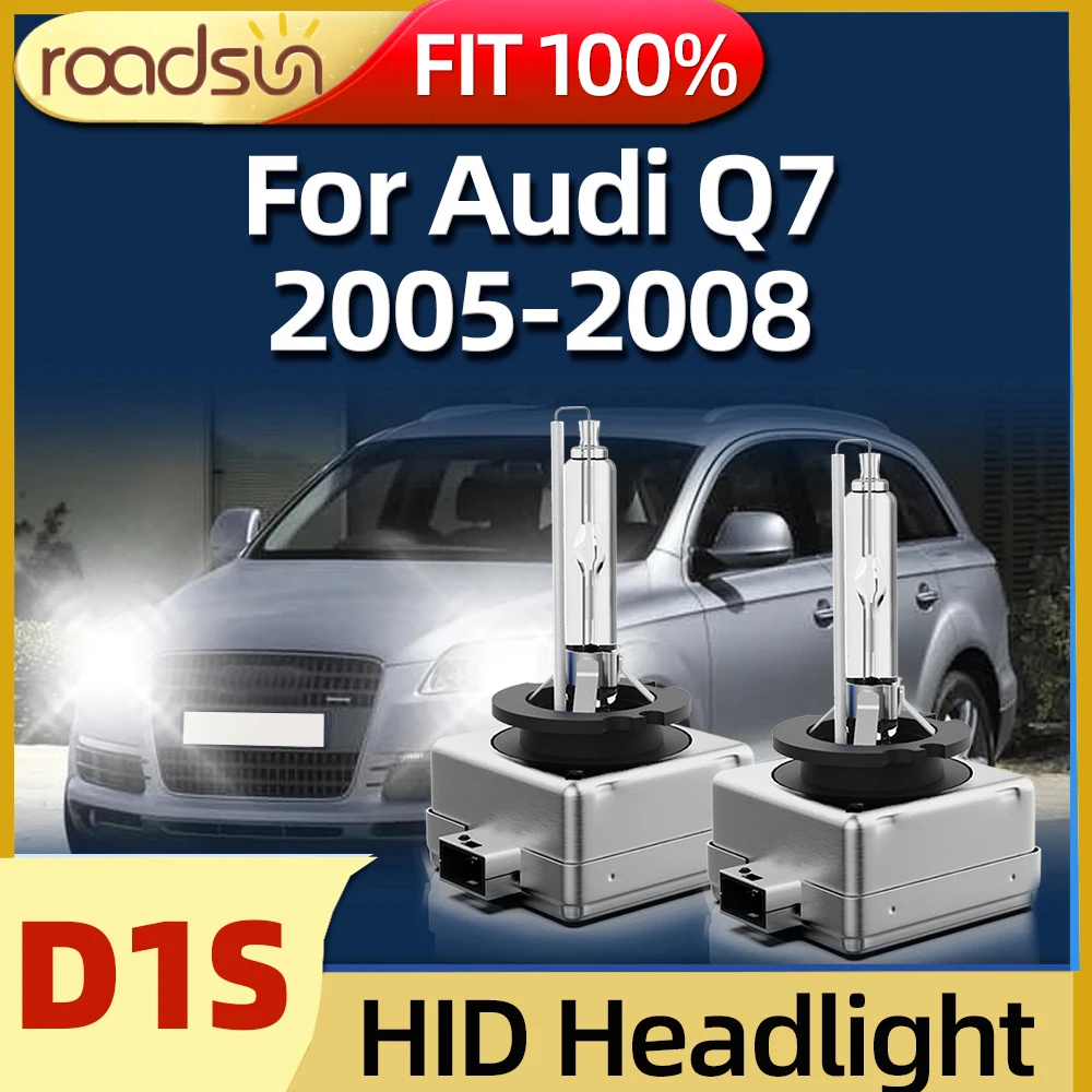 

Ксеноновая фара Roadsun D1S, ксеноновая лампа головного света, автомобильная фара ближнего и дальнего света, подходит для Audi Q7 2005 2006 2007