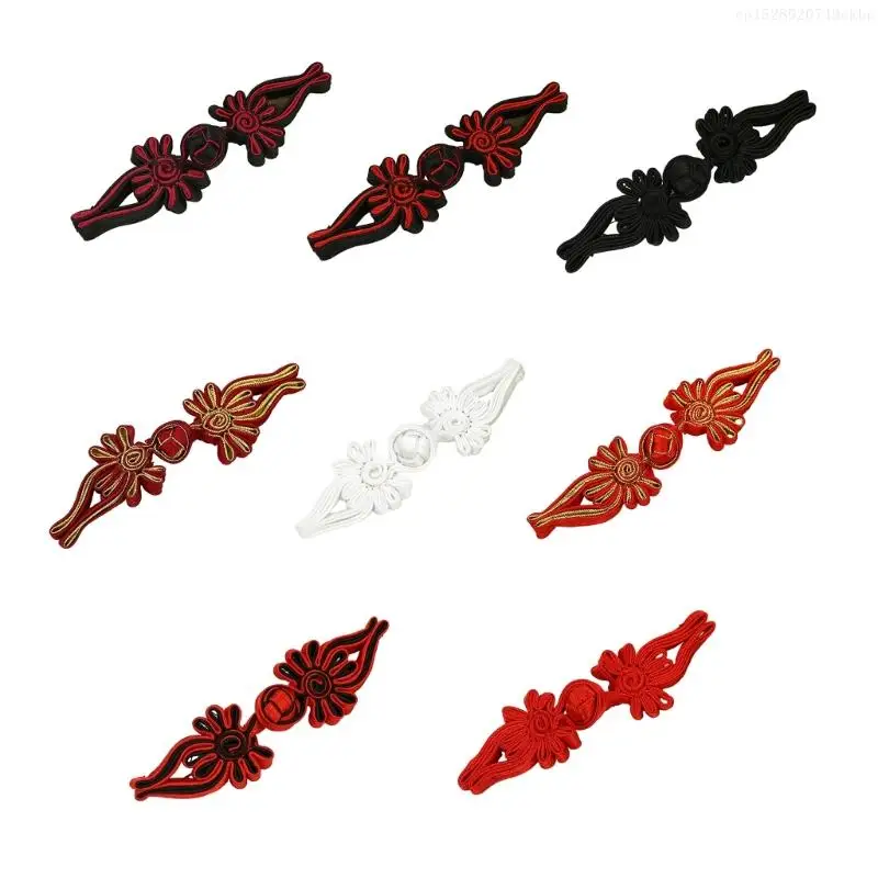 Chinese Closure Buttons for DIY Enthusiasts Cheongsam Accessories Sew On F0T5