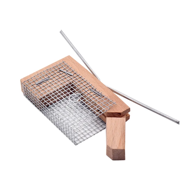 2Db Méhész Queen Ketrec Fa Királynő Európai Király Fogoly Méh Apikultúra Szerszámok