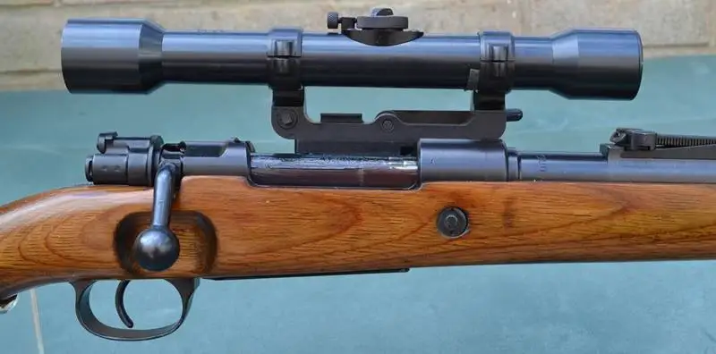 Mauser K98 Sniper ZF39 Scope &Long Side Mount LSR All Steel