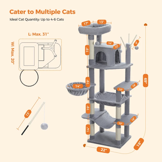 Large Cat Tree 6