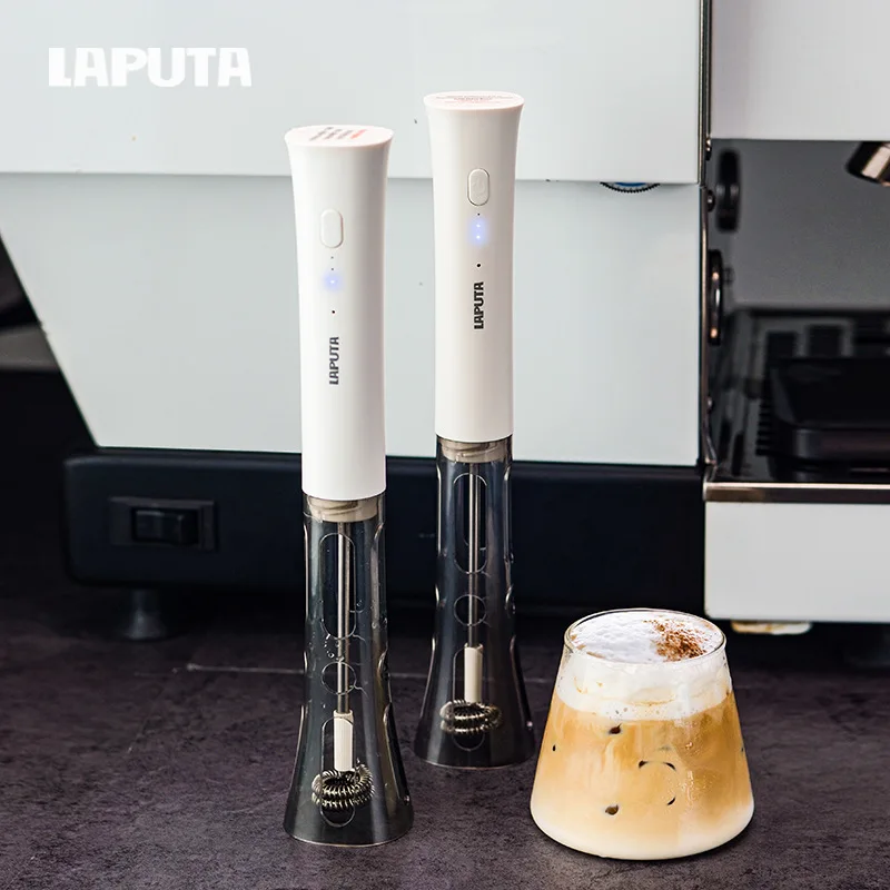Wireless Automatic Milk Frother Hands-Free Coffee Latte Art Maker Electric Milk Steamer for Espresso Machines 2