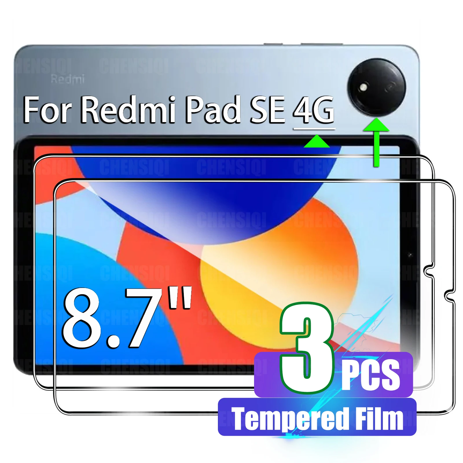 Xiaomi Redmi Pad SE 4G (8.7 インチ) 2024 用スクリーン