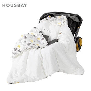 Hooded Cotton Baby Swaddle Blanket 1