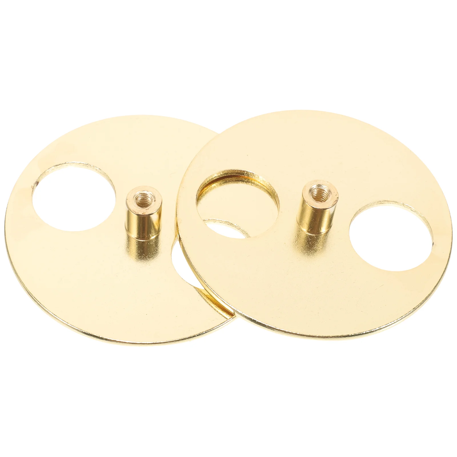 2pcs Music Box Winder Bases Winder Circular Disk Music Box Key Bases Replacement Parts