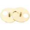 2pcs Music Box Winder Bases Winder Circular Disk Music Box Key Bases Replacement Music Box Parts 3
