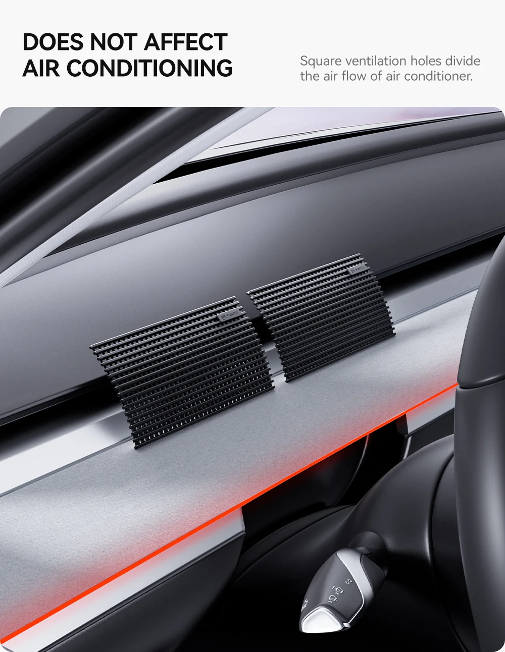 for Tesla Model Y 3 Juniper Highland 2019-2025 Air Vent Outlet Anti-Direct Blowi