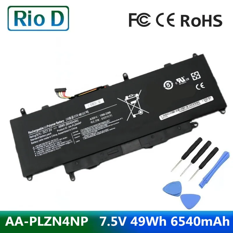 AA-PLZN4NP 7.5V 49Wh 6540mAh Laptop Battery For Samsung ATIV PRO XE700T1C XQ700T1C XQ700T1CA52  AAPLZN4NP 15883366